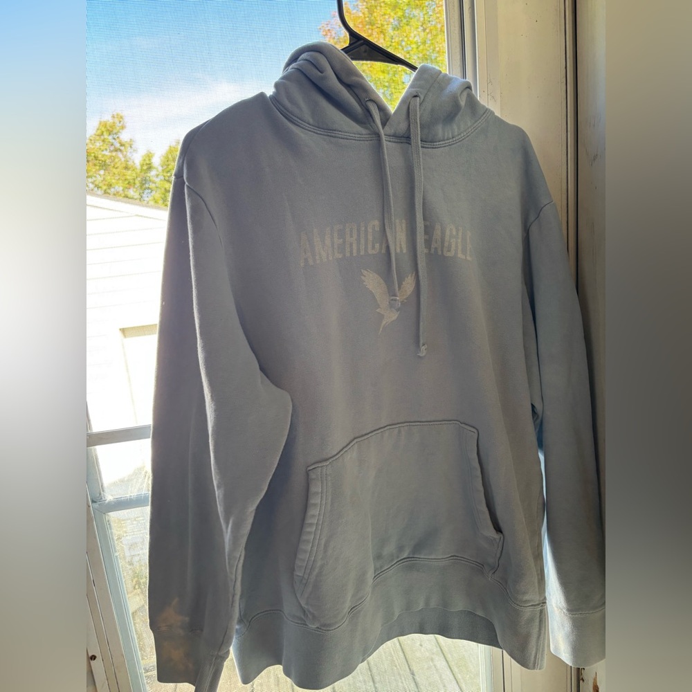 Size L womens American Eagle  Blue Hoodie